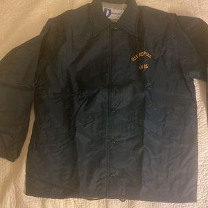 VINTAGE Vietnam War USS REPOSE AH-16 Hospital Ship Authentic Windbreaker US NAVY